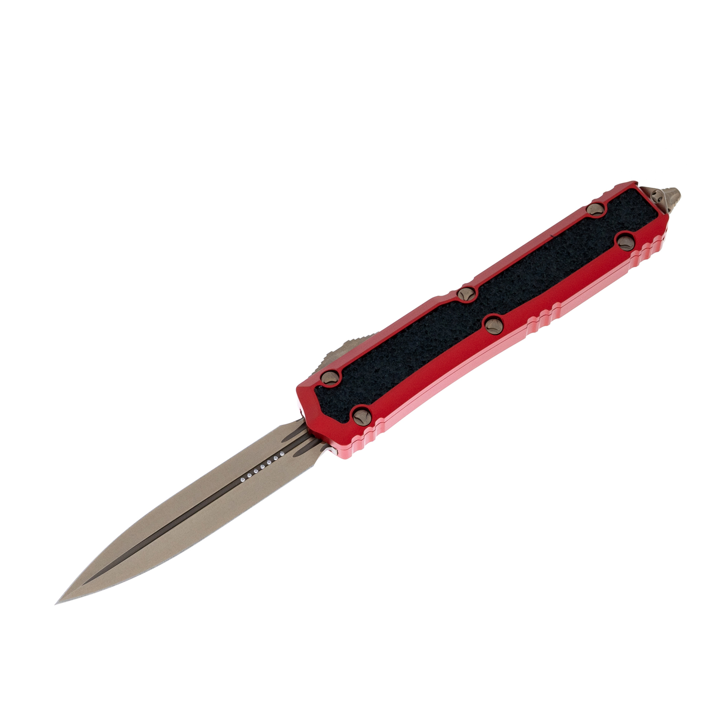 Microtech 206-13RDS Makora D/E - Bronzed Standard RED - Signature ...