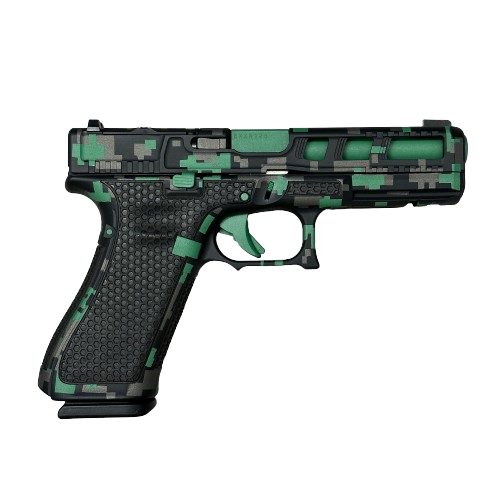 Glock G17 Green Digi Cam - Weapon DNA