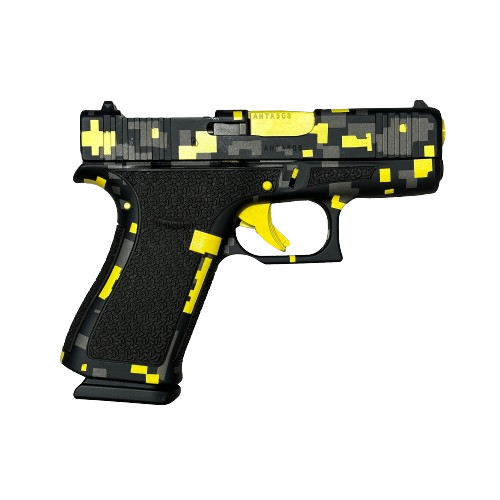 Glock G43X Yellow Digi Cam - Weapon DNA